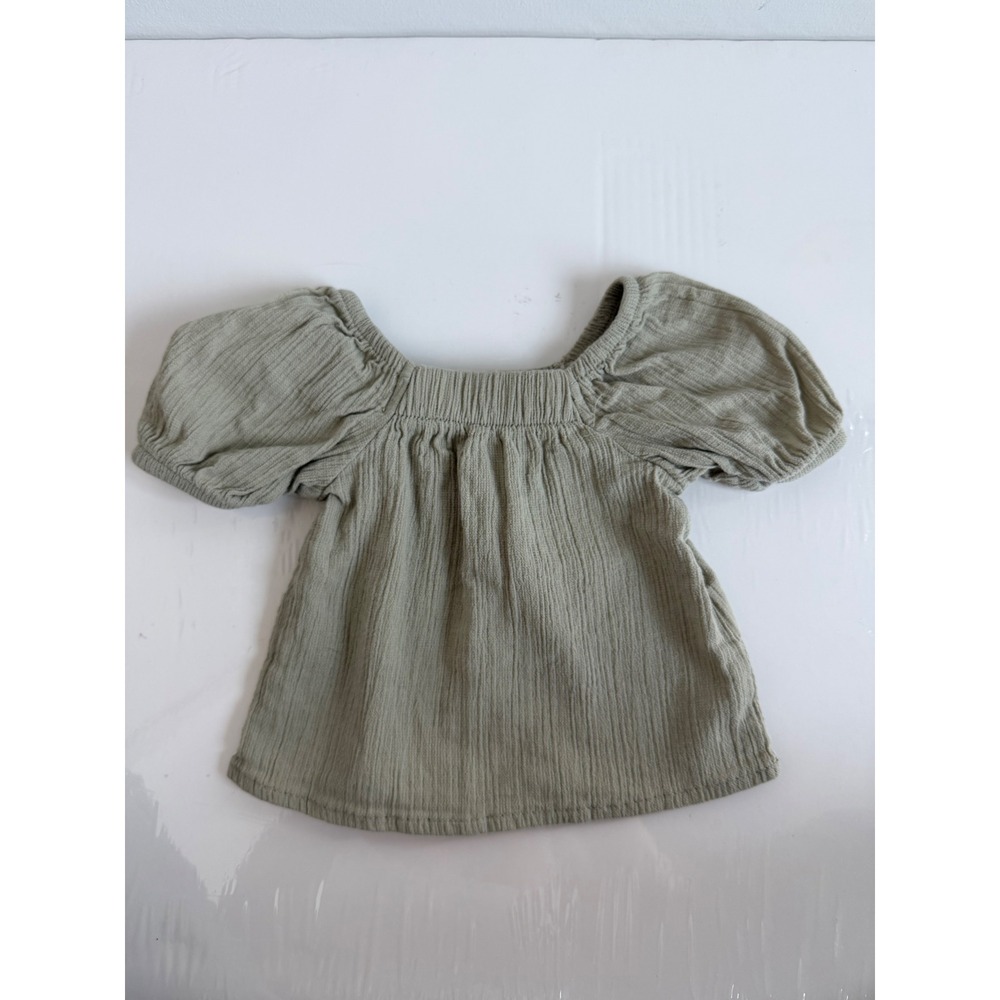 Little Co by Lauren Conrad Organic Cotton Gauze Babydoll Top‎ Size 3 Months